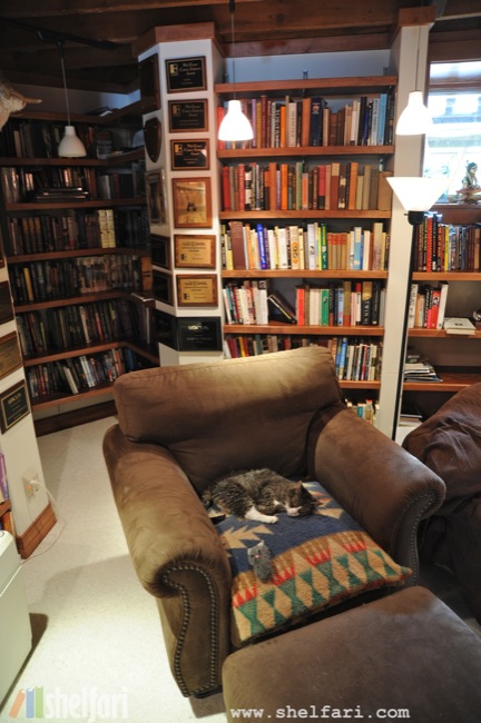 Immagini della libreria di Neil Gaiman