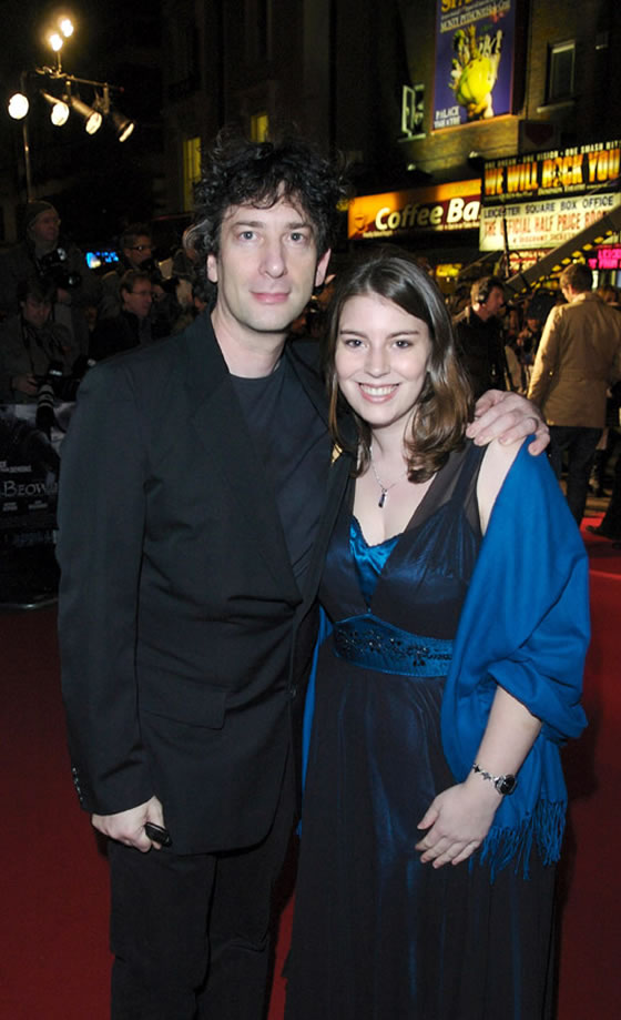 Neil e Holly alla premiere di Beowulf