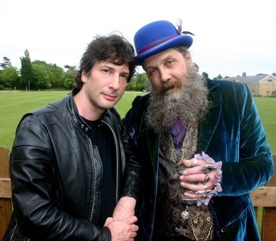 Neil Gaiman e Alan Moore