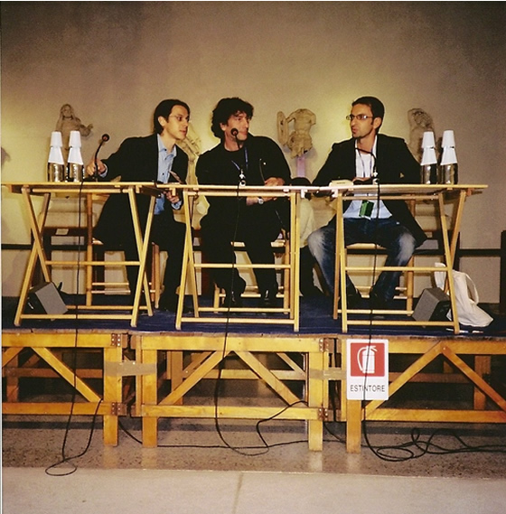 Gaiman con Matteo Stefanelli