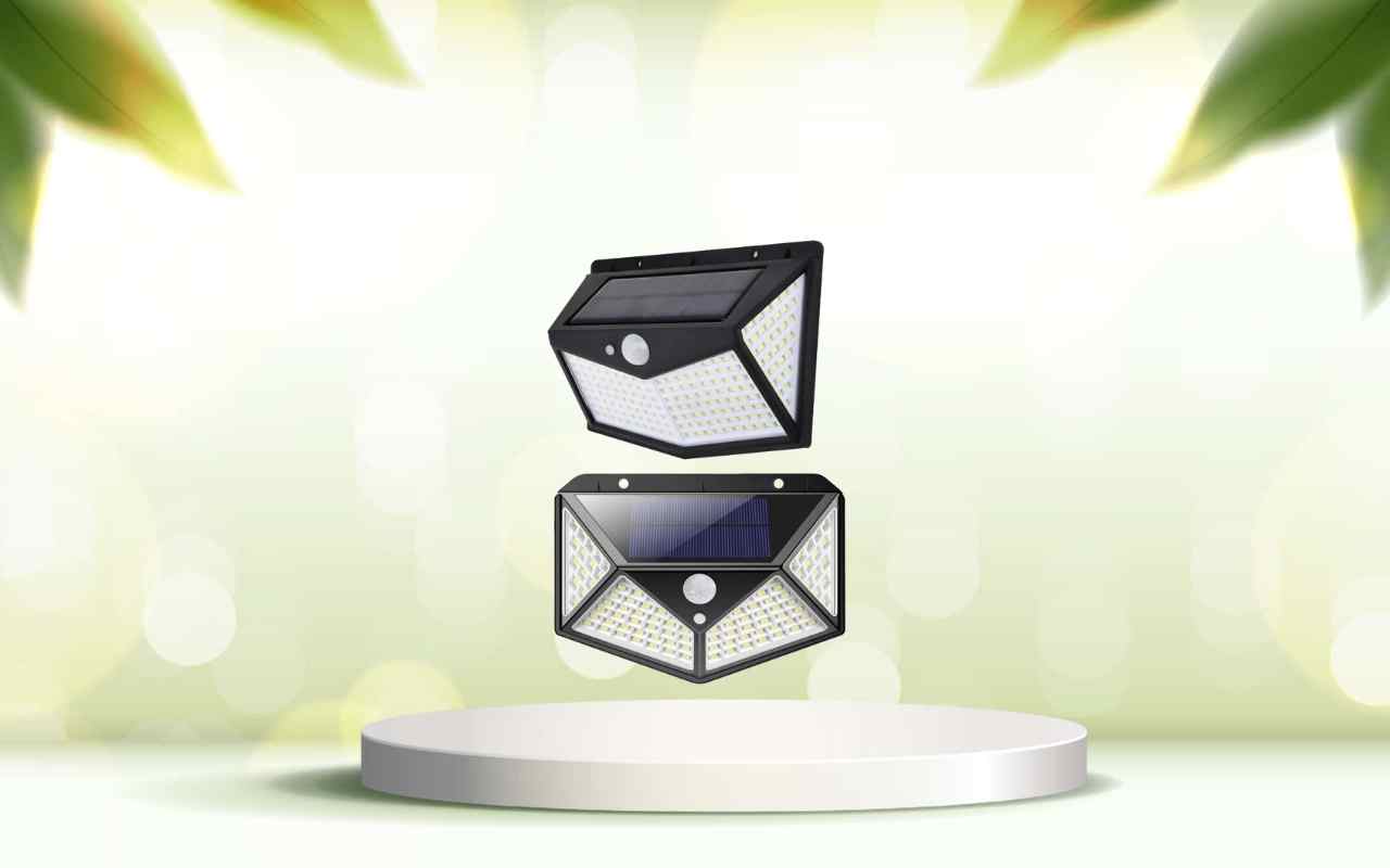 Illumina il tuo spazio esterno in modo sostenibile con Solar Power 100 LED: scopri l’offerta